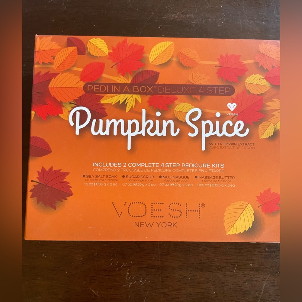 Pumpkin Spice Pedi in a box Duo